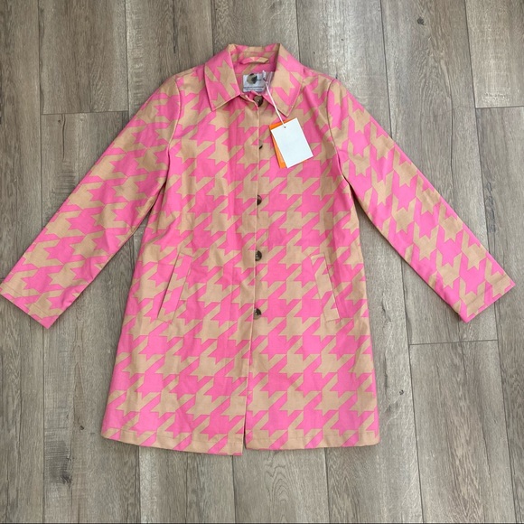 Isaac Mizrahi x Target Houndstooth Coat - Picture 6 of 10